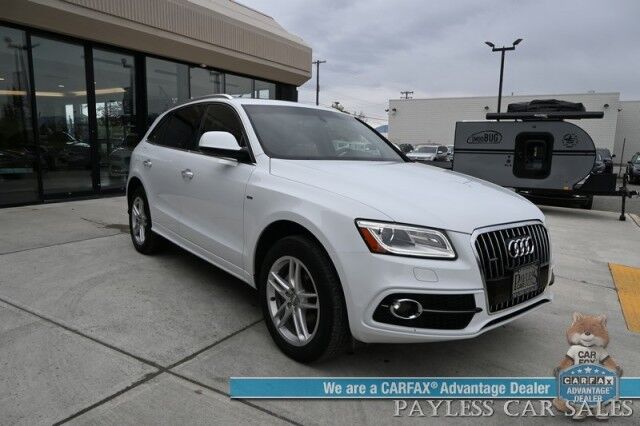 2017 Audi Q5 Premium Plus / AWD / Power & Heated Leather Seats / Navigation / Panoramic Sunroof / Bluetooth / Back Up Camera / Keyless Entry & Start / Cruise Control / Rear Parking Sensors / Power Liftgate / 27 MPG Anchorage AK