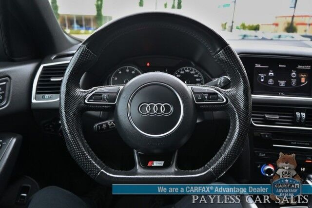 2017 Audi Q5 Premium Plus / AWD / Power & Heated Leather Seats / Navigation / Panoramic Sunroof / Bluetooth / Back Up Camera / Keyless Entry & Start / Cruise Control / Rear Parking Sensors / Power Liftgate / 27 MPG Anchorage AK