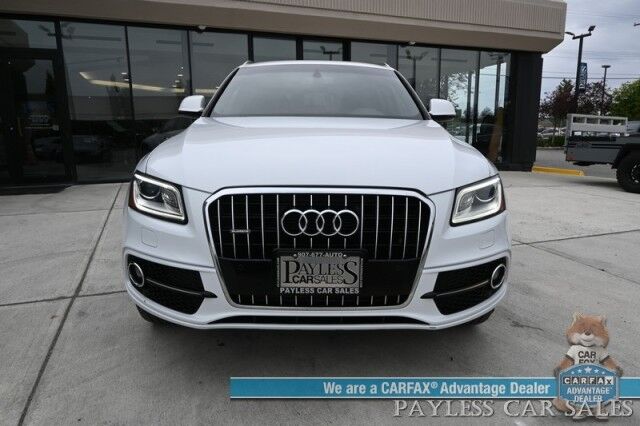 2017 Audi Q5 Premium Plus / AWD / Power & Heated Leather Seats / Navigation / Panoramic Sunroof / Bluetooth / Back Up Camera / Keyless Entry & Start / Cruise Control / Rear Parking Sensors / Power Liftgate / 27 MPG Anchorage AK