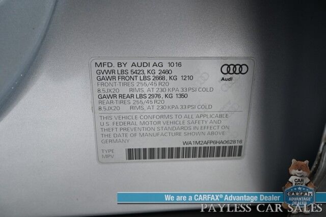 2017 Audi Q5 Premium Plus Wasilla AK