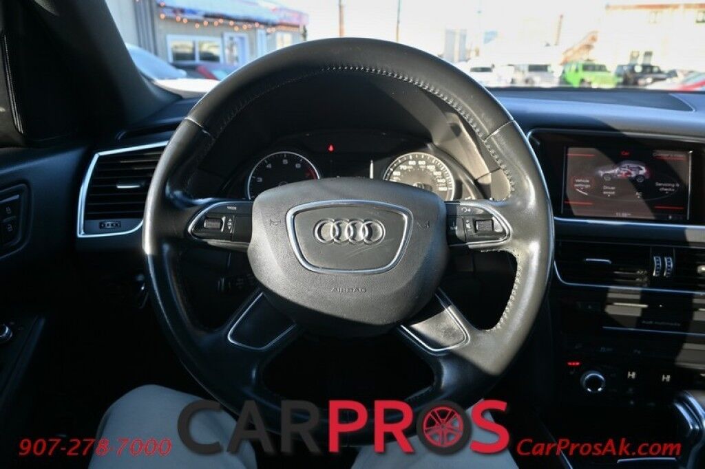 2017 Audi Q5 Premium Quattro AWD - Convenience Pkg - Navigation - Power & Heated Leather Seats - Keyless Entry w/ Push To Start - Panoramic Sunroof - Bluetooth - Backup Camera - 1-Owner Anchorage AK