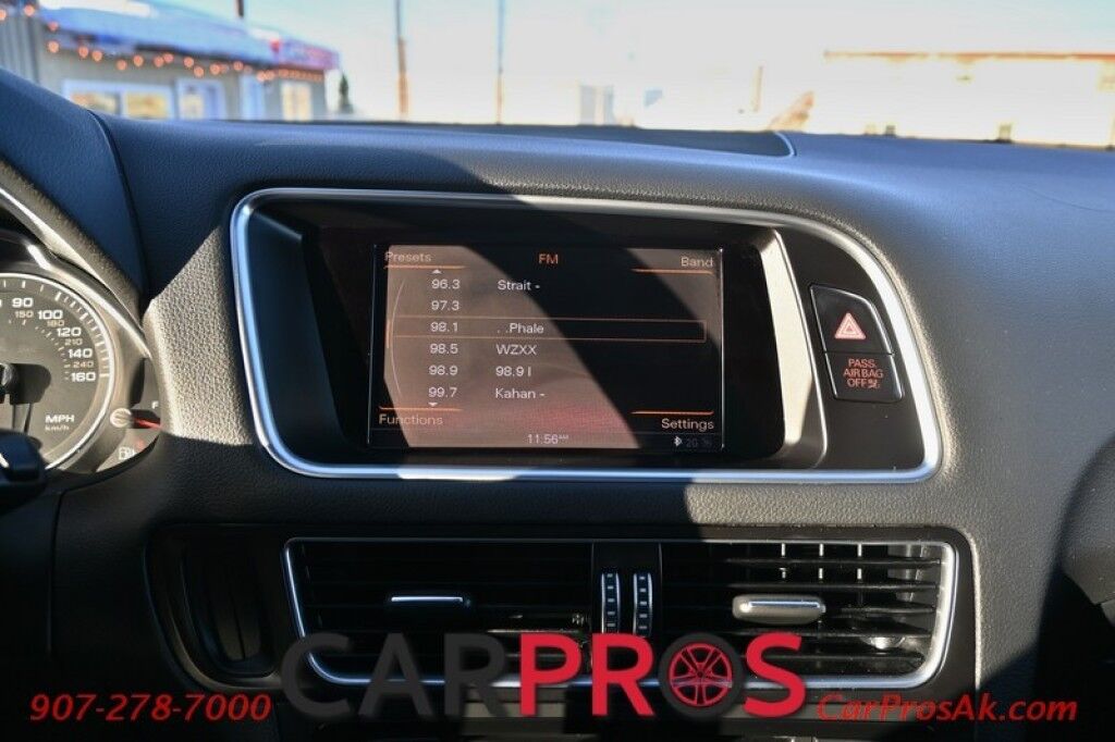 2017 Audi Q5 Premium Quattro AWD - Convenience Pkg - Navigation - Power & Heated Leather Seats - Keyless Entry w/ Push To Start - Panoramic Sunroof - Bluetooth - Backup Camera - 1-Owner Anchorage AK