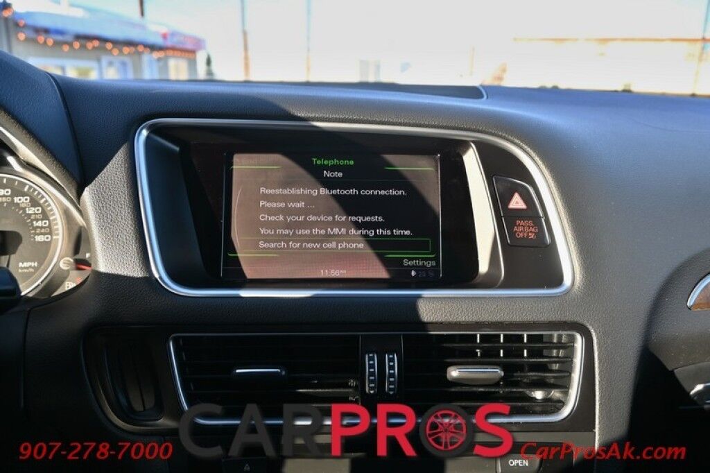 2017 Audi Q5 Premium Quattro AWD - Convenience Pkg - Navigation - Power & Heated Leather Seats - Keyless Entry w/ Push To Start - Panoramic Sunroof - Bluetooth - Backup Camera - 1-Owner Anchorage AK