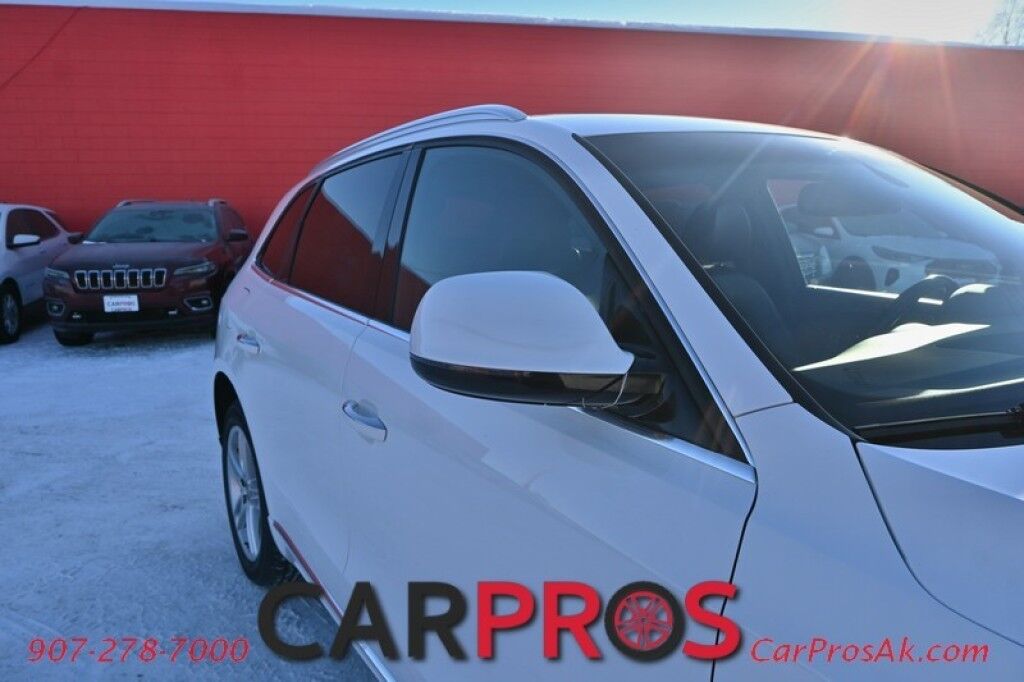 2017 Audi Q5 Quattro Premium - All Wheel Drive - Front Power Leather Heated Seats - Keyless Entry w/ Push To Start - Fog Lights - Navigation & Convenience Pkg - Bluetooth - Backup Camera - Universal Garage Opener - Panoramic Moonroof - 1 Owner Anchorage AK