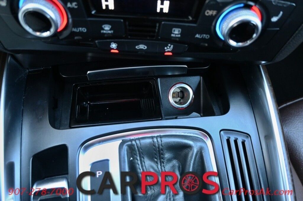 2017 Audi Q5 Quattro Premium - All Wheel Drive - Front Power Leather Heated Seats - Keyless Entry w/ Push To Start - Fog Lights - Navigation & Convenience Pkg - Bluetooth - Backup Camera - Universal Garage Opener - Panoramic Moonroof - 1 Owner Anchorage AK