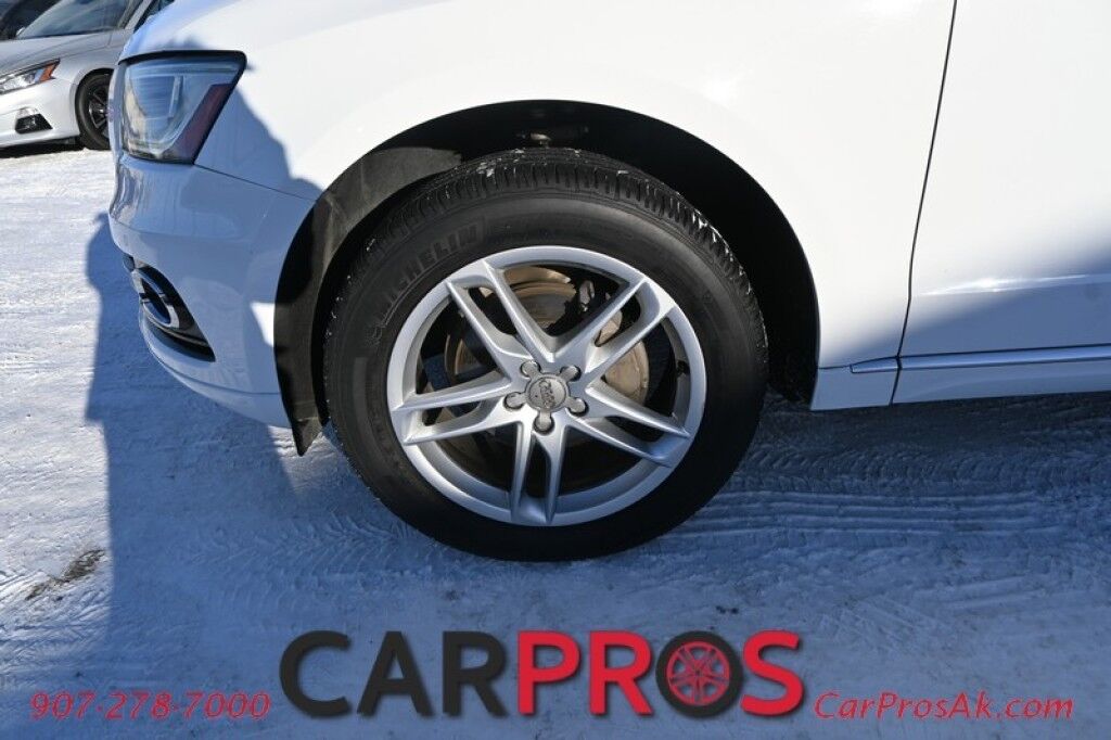 2017 Audi Q5 Quattro Premium - All Wheel Drive - Front Power Leather Heated Seats - Keyless Entry w/ Push To Start - Fog Lights - Navigation & Convenience Pkg - Bluetooth - Backup Camera - Universal Garage Opener - Panoramic Moonroof - 1 Owner Anchorage AK
