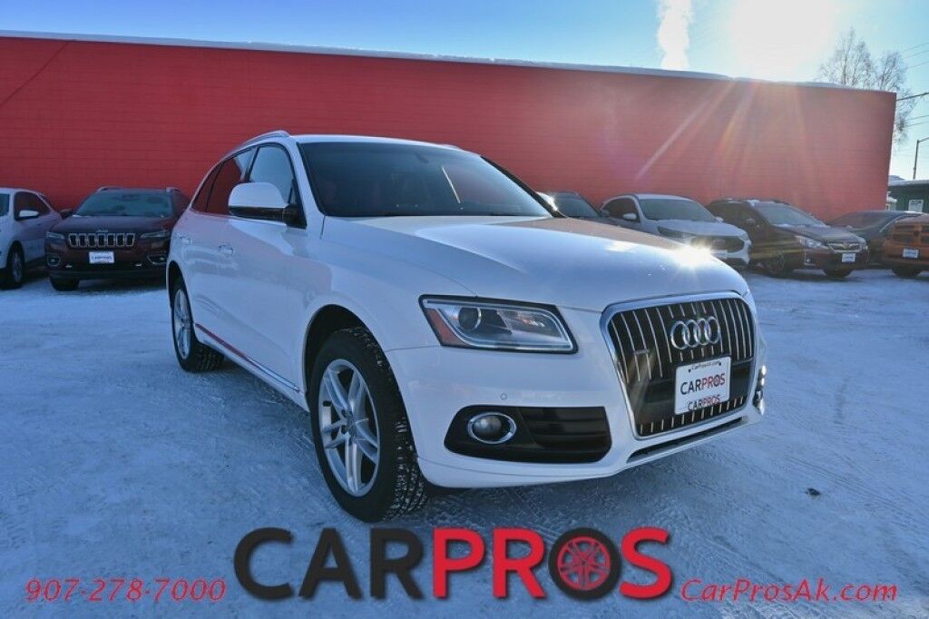2017 Audi Q5 Quattro Premium - All Wheel Drive - Front Power Leather Heated Seats - Keyless Entry w/ Push To Start - Fog Lights - Navigation & Convenience Pkg - Bluetooth - Backup Camera - Universal Garage Opener - Panoramic Moonroof - 1 Owner