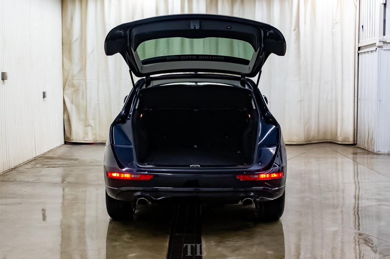 2017 Audi Q5 Quattro Progressiv 3.0T Leather Roof Nav BCam Red Deer AB