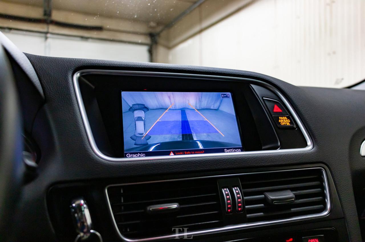 2017 Audi Q5 Quattro Progressiv 3.0T Leather Roof Nav BCam Red Deer AB