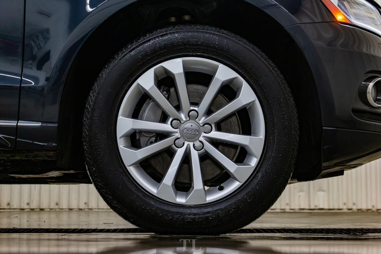 2017 Audi Q5 Quattro Progressiv 3.0T Leather Roof Nav BCam Red Deer AB