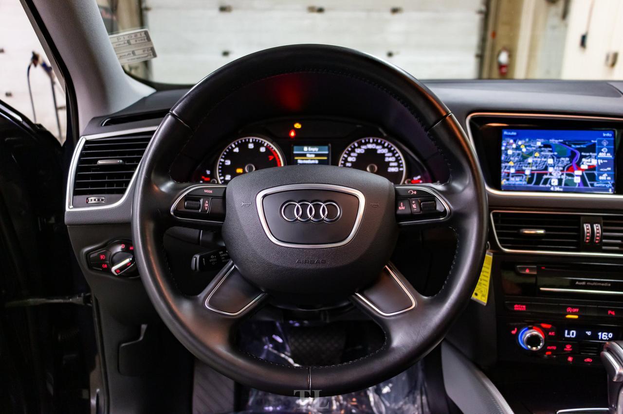 2017 Audi Q5 Quattro Progressiv 3.0T Leather Roof Nav BCam Red Deer AB