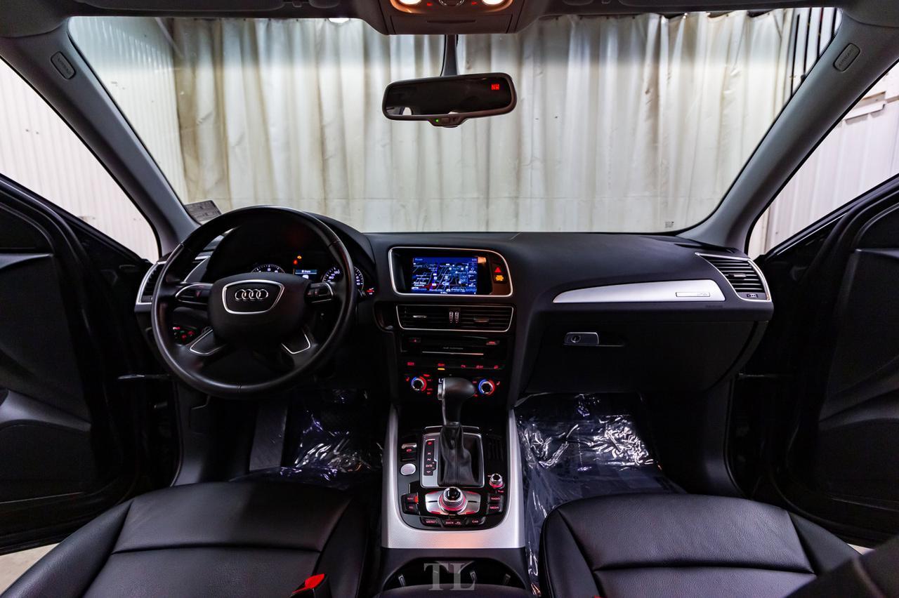 2017 Audi Q5 Quattro Progressiv 3.0T Leather Roof Nav BCam Red Deer AB