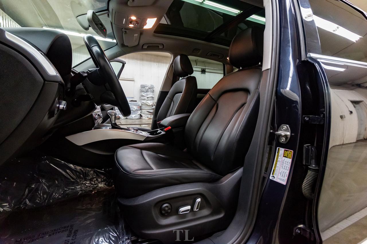 2017 Audi Q5 Quattro Progressiv 3.0T Leather Roof Nav BCam Red Deer AB