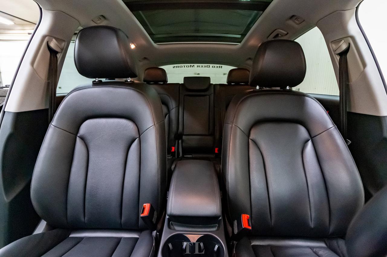 2017 Audi Q5 Quattro Progressiv 3.0T Leather Roof Nav BCam Red Deer AB