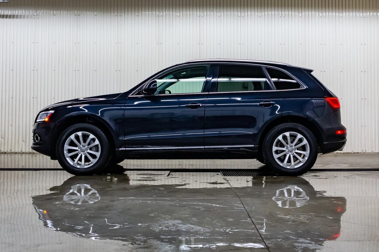 2017 Audi Q5 Quattro Progressiv 3.0T Leather Roof Nav BCam Red Deer AB