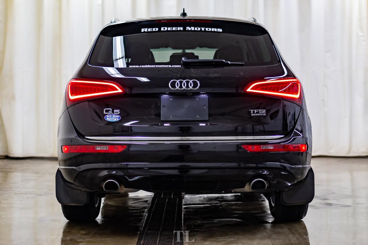 2017 Audi Q5 Quattro Progressiv Leather Roof Nav Bcam Red Deer AB