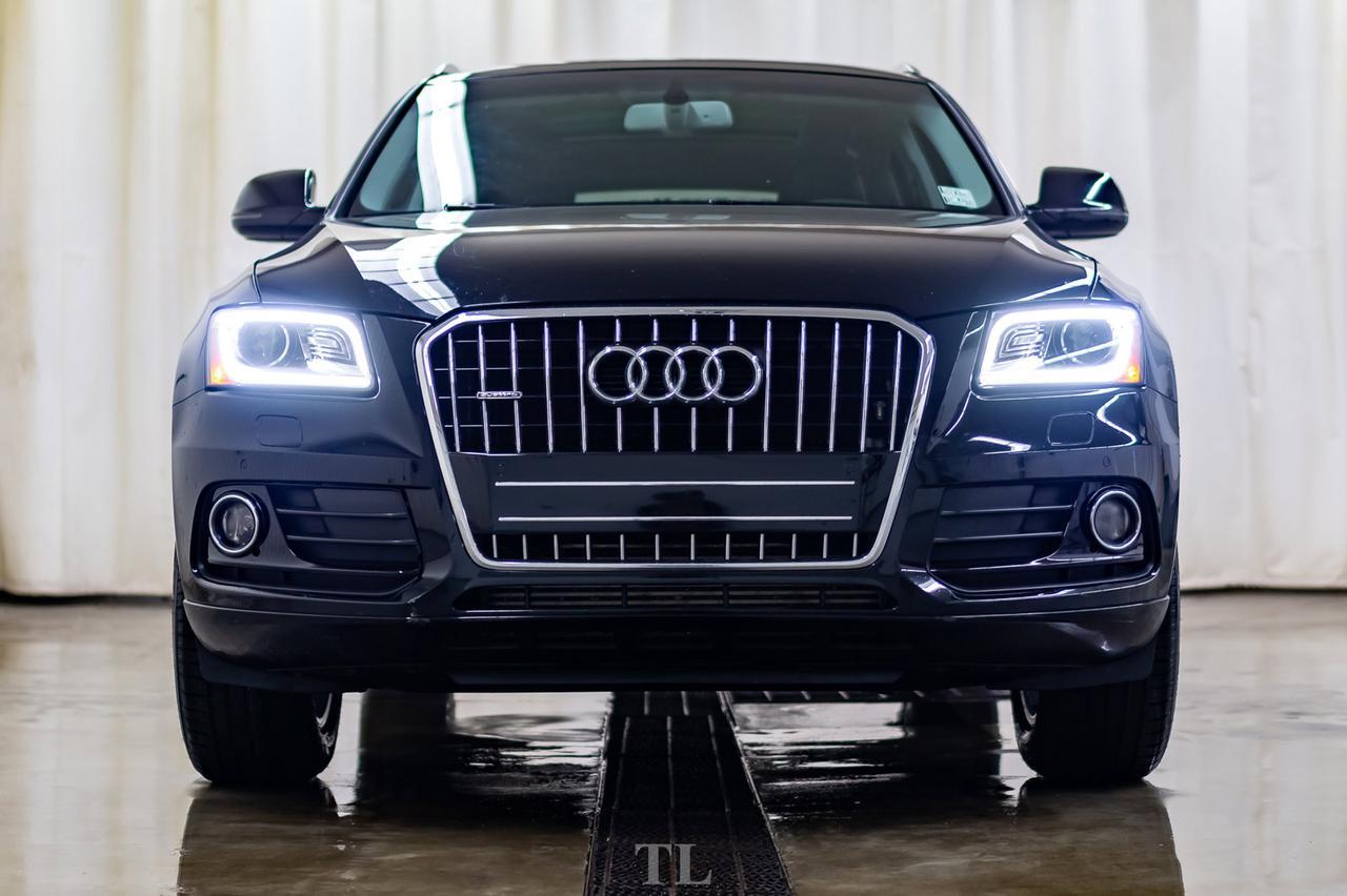 2017 Audi Q5 Quattro Progressiv Leather Roof Nav Bcam Red Deer AB