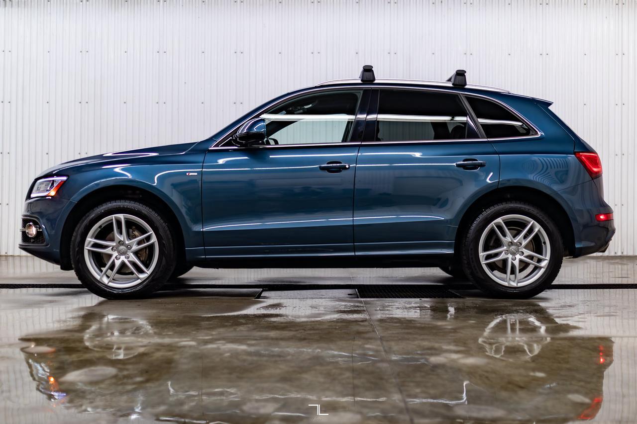 2017 Audi Q5 Quattro Progressiv S-Line Leather Roof Nav BCam Red Deer AB