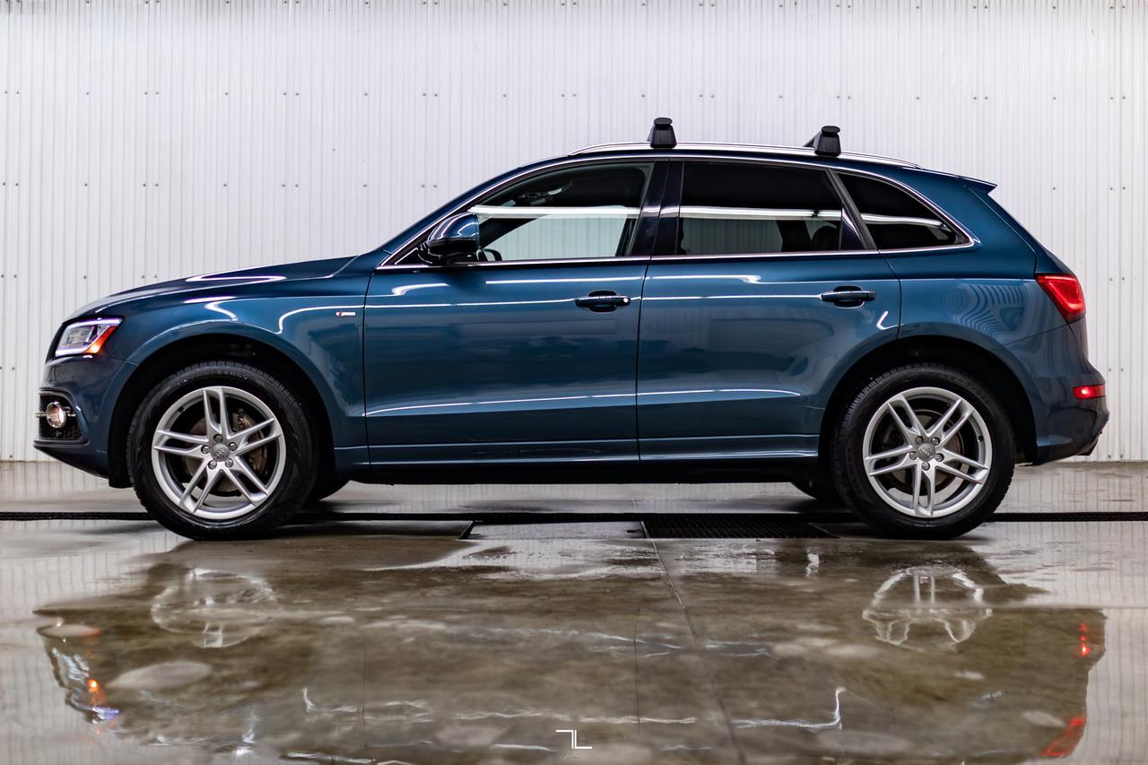 2017 Audi Q5 Quattro Progressiv S-Line Leather Roof Nav BCam Red Deer AB