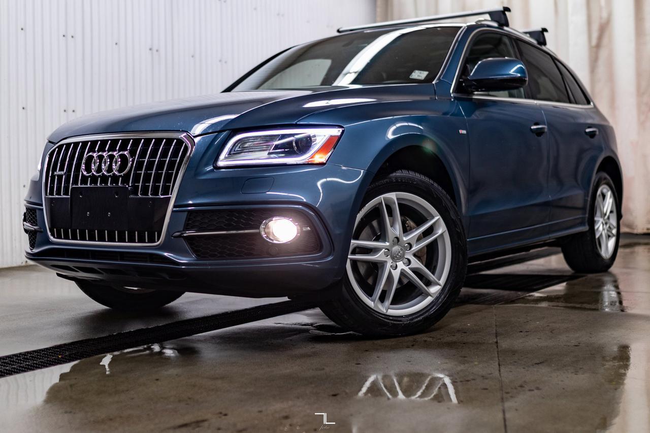 2017 Audi Q5 Quattro Progressiv S-Line Leather Roof Nav BCam Red Deer AB