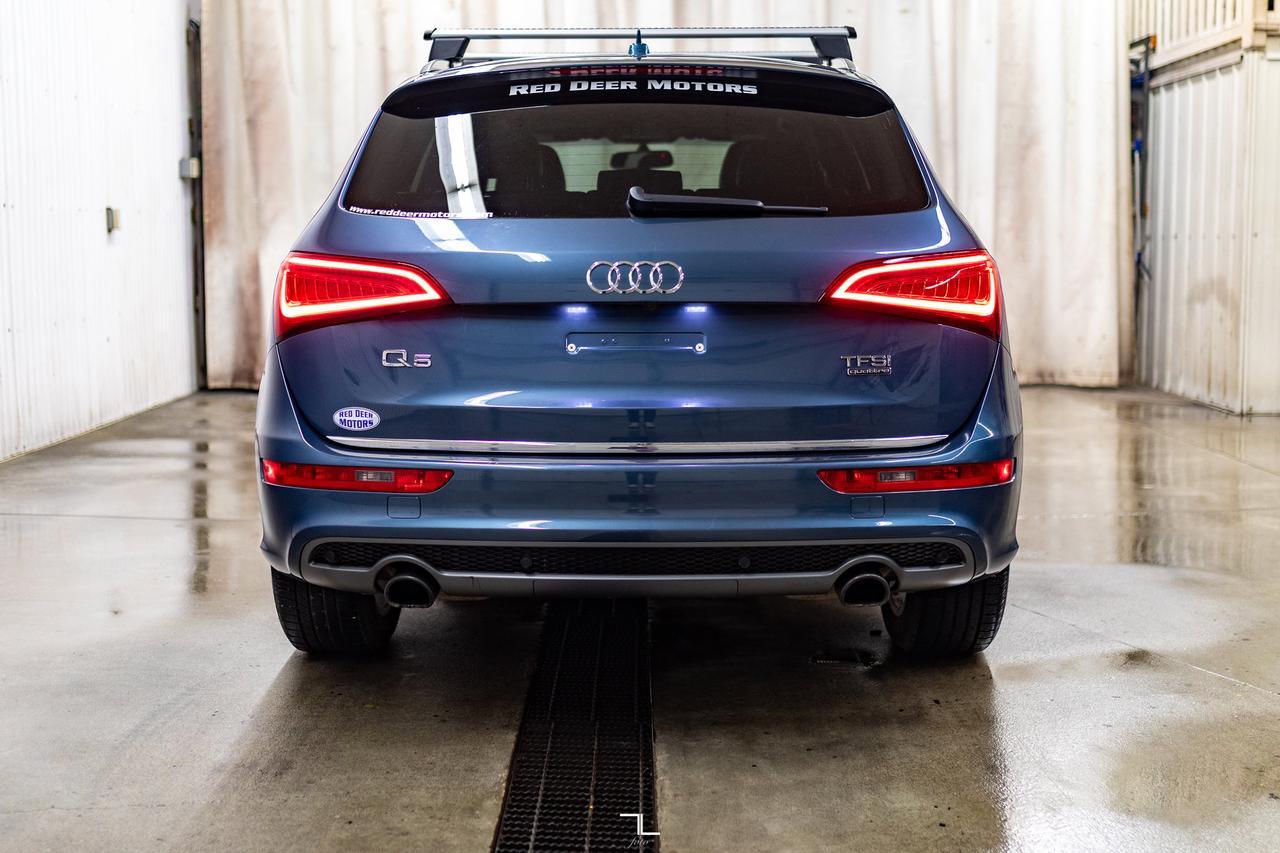 2017 Audi Q5 Quattro Progressiv S-Line Leather Roof Nav BCam Red Deer AB
