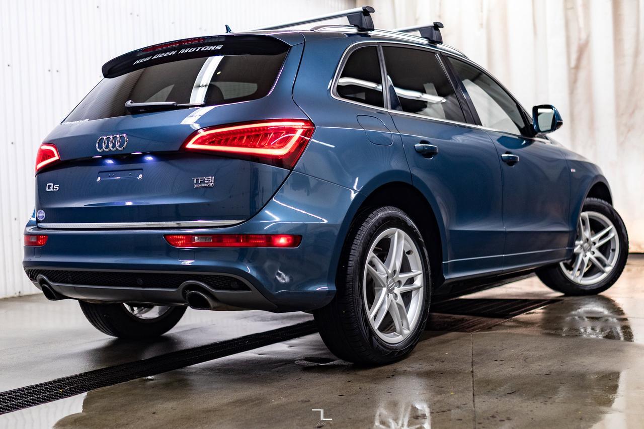 2017 Audi Q5 Quattro Progressiv S-Line Leather Roof Nav BCam Red Deer AB