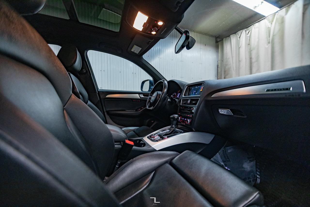 2017 Audi Q5 Quattro Progressiv S-Line Leather Roof Nav BCam Red Deer AB