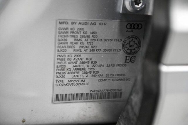 2017 Audi Q7 3.0 Quattro Prestige 4dr SUV Chicago IL