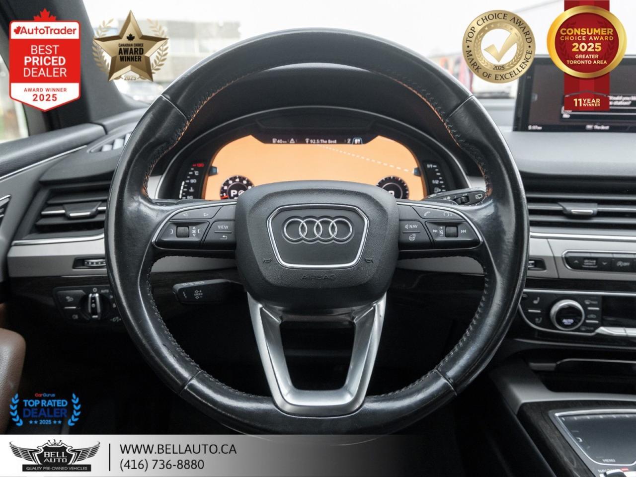 2017 Audi Q7 3.0T | Progressiv | PRMPLUS | NAVI | 360CAM | PANO | LOWKMS | NOACCIDENT Toronto ON