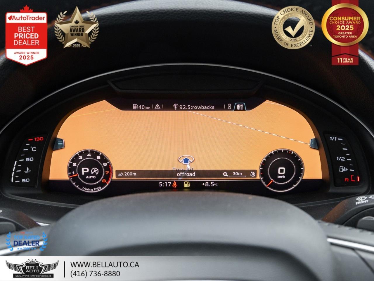 2017 Audi Q7 3.0T Progressiv | PRMPLUS | NAVI | 360CAM | PANO | LOWKMS | NOACCIDENT Toronto ON