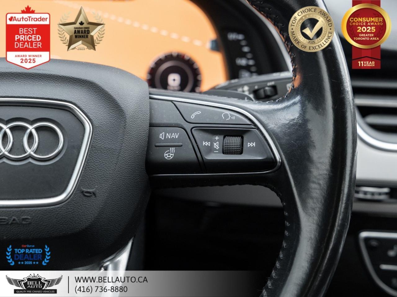 2017 Audi Q7 3.0T Progressiv | PRMPLUS | NAVI | 360CAM | PANO | LOWKMS | NOACCIDENT Toronto ON