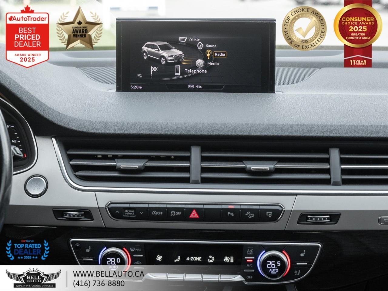 2017 Audi Q7 3.0T Progressiv | PRMPLUS | NAVI | 360CAM | PANO | LOWKMS | NOACCIDENT Toronto ON