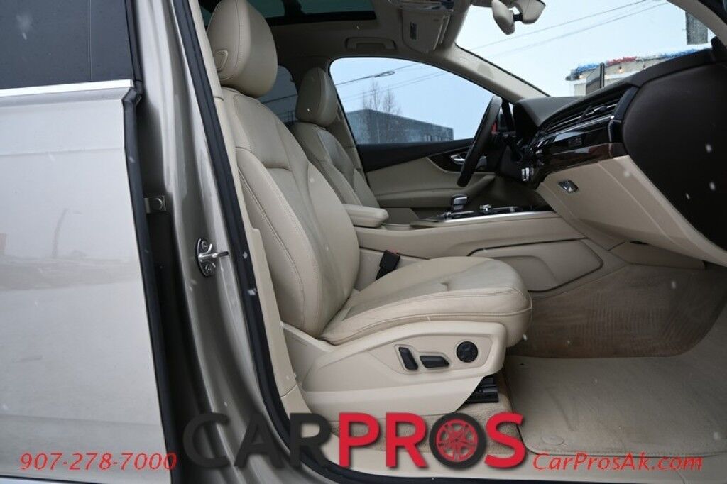 2017 Audi Q7 3.0T Quattro Prestige Supercharged - AWD - Heated & Cooled Front Leather Seats - Heated Steering Wheel - 2nd Row Heated Seats - 3rd Row - Seats 7 - HUD - 4 Zone Climate Control - Panoramic Moonroof - 3D Bose Surround System - NAV - Backup Camera Anchorage AK