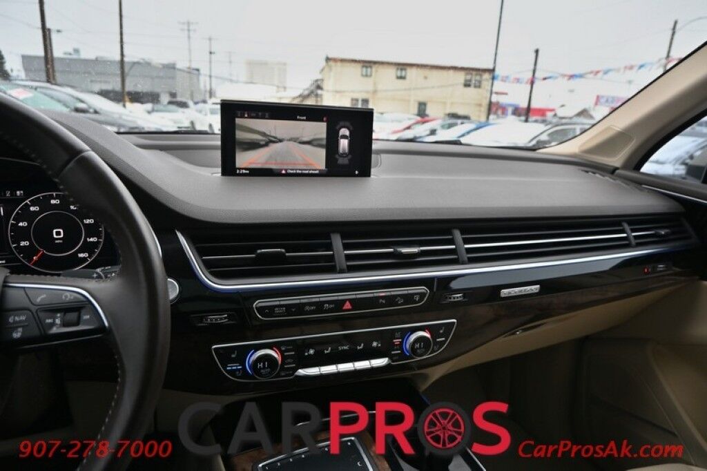 2017 Audi Q7 3.0T Quattro Prestige Supercharged - AWD - Heated & Cooled Front Leather Seats - Heated Steering Wheel - 2nd Row Heated Seats - 3rd Row - Seats 7 - HUD - 4 Zone Climate Control - Panoramic Moonroof - 3D Bose Surround System - NAV - Backup Camera Anchorage AK