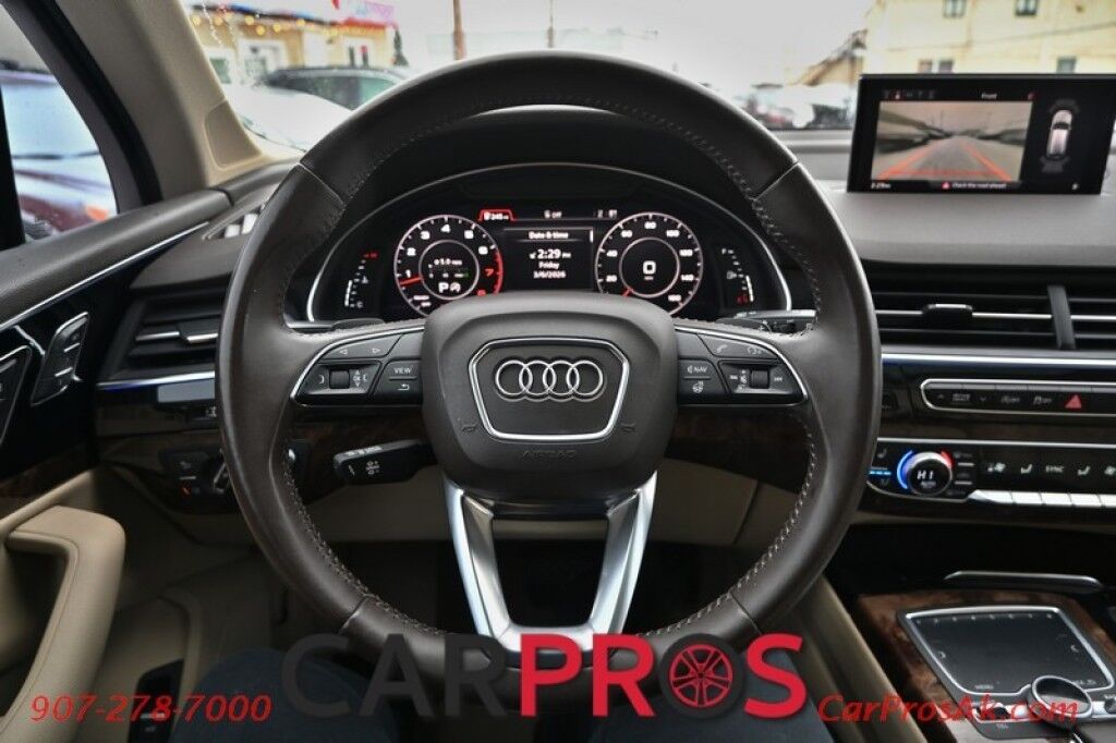 2017 Audi Q7 3.0T Quattro Prestige Supercharged - AWD - Heated & Cooled Front Leather Seats - Heated Steering Wheel - 2nd Row Heated Seats - 3rd Row - Seats 7 - HUD - 4 Zone Climate Control - Panoramic Moonroof - 3D Bose Surround System - NAV - Backup Camera Anchorage AK