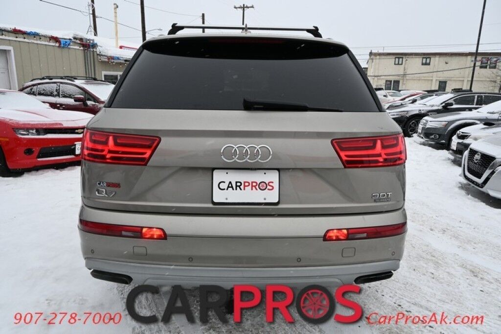 2017 Audi Q7 3.0T Quattro Prestige Supercharged - AWD - Heated & Cooled Front Leather Seats - Heated Steering Wheel - 2nd Row Heated Seats - 3rd Row - Seats 7 - HUD - 4 Zone Climate Control - Panoramic Moonroof - 3D Bose Surround System - NAV - Backup Camera Anchorage AK