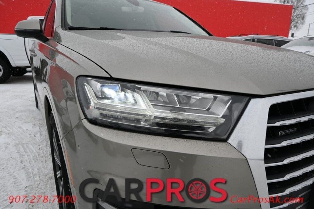 2017 Audi Q7 3.0T Quattro Prestige Supercharged - AWD - Heated & Cooled Front Leather Seats - Heated Steering Wheel - 2nd Row Heated Seats - 3rd Row - Seats 7 - HUD - 4 Zone Climate Control - Panoramic Moonroof - 3D Bose Surround System - NAV - Backup Camera Anchorage AK