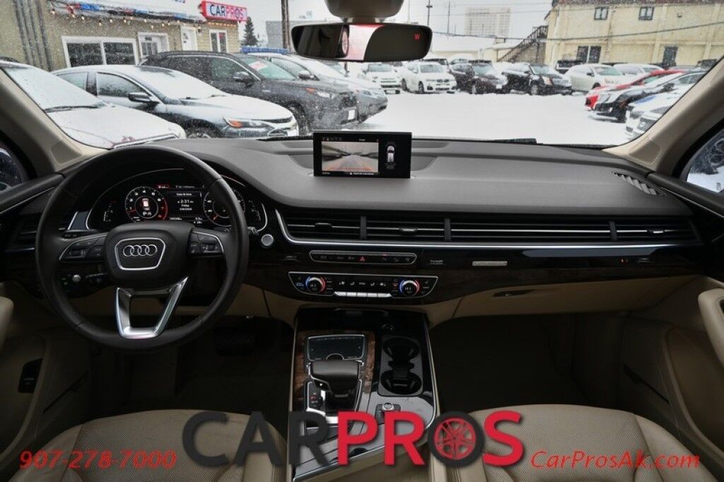 2017 Audi Q7 3.0T Quattro Prestige Supercharged - AWD - Heated & Cooled Front Leather Seats - Heated Steering Wheel - 2nd Row Heated Seats - 3rd Row - Seats 7 - HUD - 4 Zone Climate Control - Panoramic Moonroof - 3D Bose Surround System - NAV - Backup Camera Anchorage AK