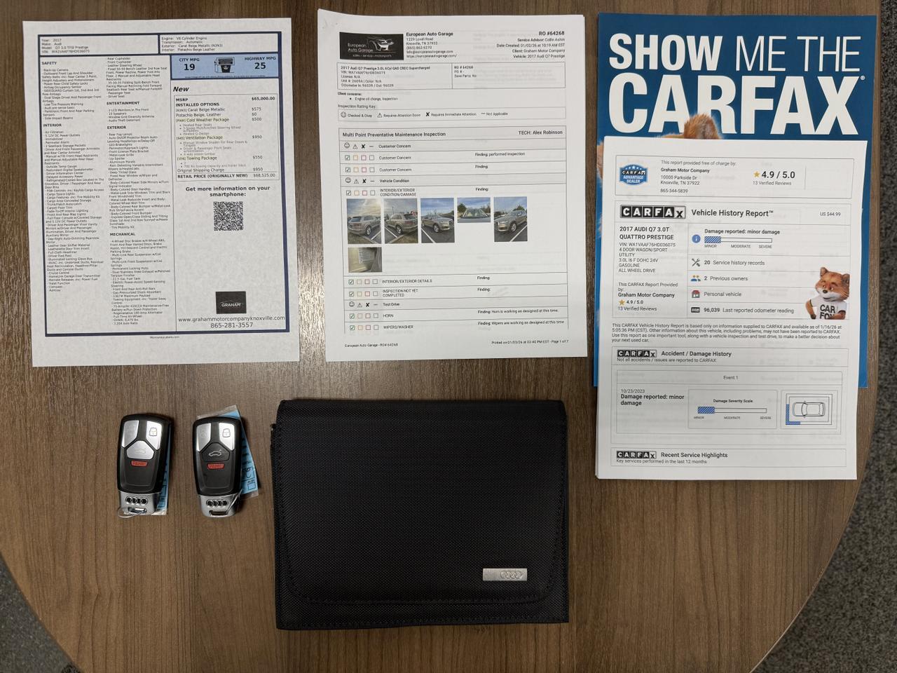 2017 Audi Q7 Prestige Knoxville TN