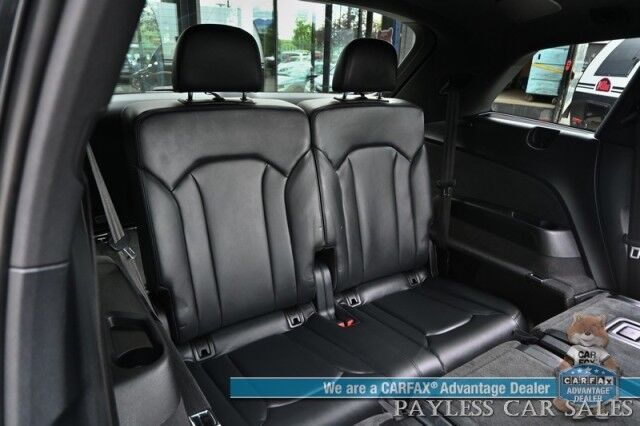 2017 Audi Q7 Prestige / S-Line / AWD / Heated & Cooled Leather Seats / Heated Steering Wheel / Navigation / Sunroof / Bang & Olufsen / HUD / 3rd Row / Seats 7 / Adaptive Cruise / Blind Spot Alert / Keyless Entry & Start / 1-Owner Anchorage AK
