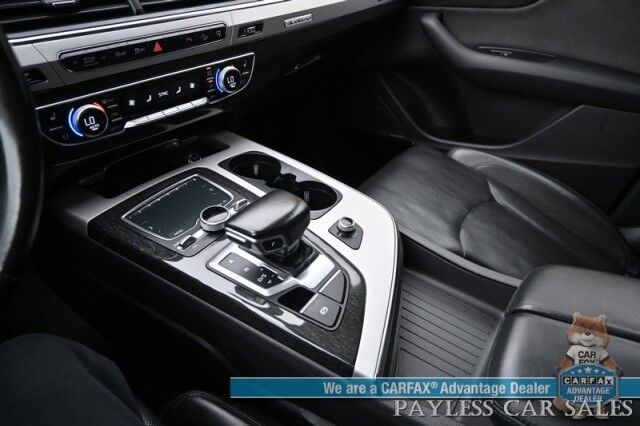 2017 Audi Q7 Prestige / S-Line / AWD / Heated & Cooled Leather Seats / Heated Steering Wheel / Navigation / Sunroof / Bang & Olufsen / HUD / 3rd Row / Seats 7 / Adaptive Cruise / Blind Spot Alert / Keyless Entry & Start / 1-Owner Anchorage AK