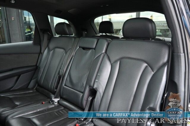 2017 Audi Q7 Prestige / S-Line / AWD / Heated & Cooled Leather Seats / Heated Steering Wheel / Navigation / Sunroof / Bang & Olufsen / HUD / 3rd Row / Seats 7 / Adaptive Cruise / Blind Spot Alert / Keyless Entry & Start / 1-Owner Anchorage AK