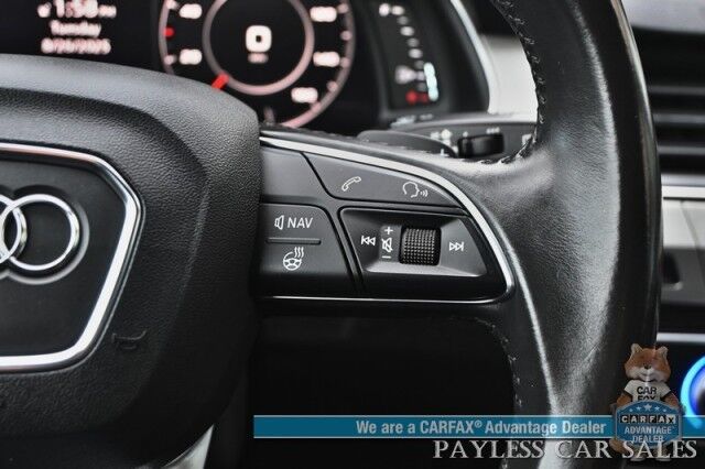 2017 Audi Q7 Prestige / S-Line / AWD / Heated & Cooled Leather Seats / Heated Steering Wheel / Navigation / Sunroof / Bang & Olufsen / HUD / 3rd Row / Seats 7 / Adaptive Cruise / Blind Spot Alert / Keyless Entry & Start / 1-Owner Anchorage AK