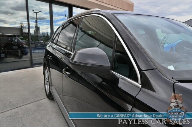 2017 Audi Q7 Prestige / S-Line / AWD / Heated & Cooled Leather Seats / Heated Steering Wheel / Navigation / Sunroof / Bang & Olufsen / HUD / 3rd Row / Seats 7 / Adaptive Cruise / Blind Spot Alert / Keyless Entry & Start / 1-Owner Anchorage AK