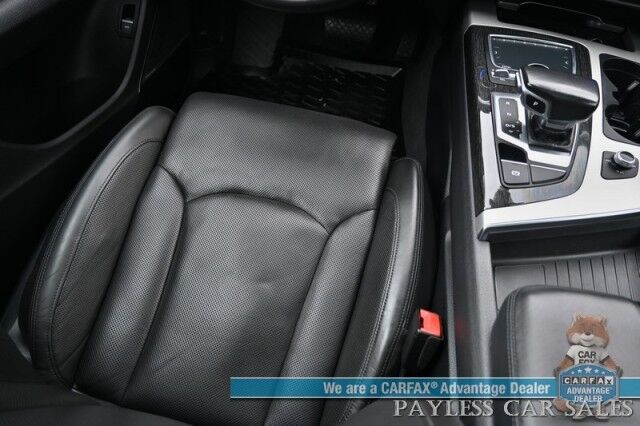 2017 Audi Q7 Prestige / S-Line / AWD / Heated & Cooled Leather Seats / Heated Steering Wheel / Navigation / Sunroof / Bang & Olufsen / HUD / 3rd Row / Seats 7 / Adaptive Cruise / Blind Spot Alert / Keyless Entry & Start / 1-Owner Anchorage AK