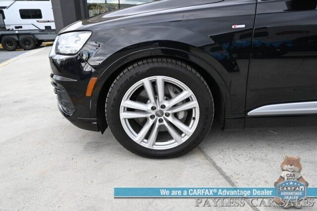 2017 Audi Q7 Prestige / S-Line / AWD / Heated & Cooled Leather Seats / Heated Steering Wheel / Navigation / Sunroof / Bang & Olufsen / HUD / 3rd Row / Seats 7 / Adaptive Cruise / Blind Spot Alert / Keyless Entry & Start / 1-Owner Anchorage AK