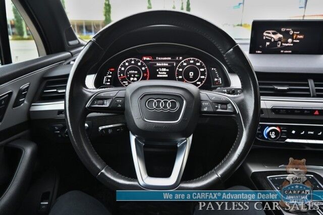2017 Audi Q7 Prestige / S-Line / AWD / Heated & Cooled Leather Seats / Heated Steering Wheel / Navigation / Sunroof / Bang & Olufsen / HUD / 3rd Row / Seats 7 / Adaptive Cruise / Blind Spot Alert / Keyless Entry & Start / 1-Owner Anchorage AK