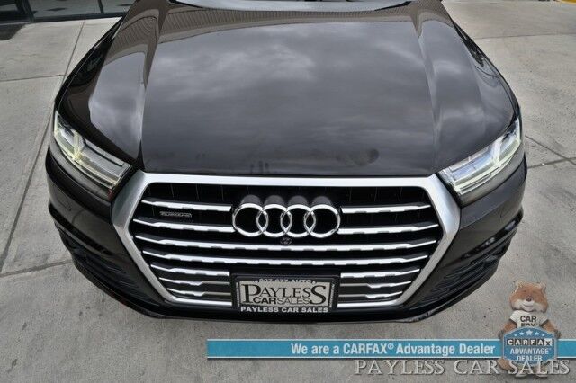 2017 Audi Q7 Prestige / S-Line / AWD / Heated & Cooled Leather Seats / Heated Steering Wheel / Navigation / Sunroof / Bang & Olufsen / HUD / 3rd Row / Seats 7 / Adaptive Cruise / Blind Spot Alert / Keyless Entry & Start / 1-Owner Anchorage AK