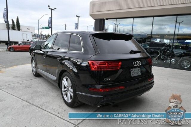 2017 Audi Q7 Prestige / S-Line / AWD / Heated & Cooled Leather Seats / Heated Steering Wheel / Navigation / Sunroof / Bang & Olufsen / HUD / 3rd Row / Seats 7 / Adaptive Cruise / Blind Spot Alert / Keyless Entry & Start / 1-Owner Anchorage AK