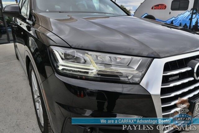2017 Audi Q7 Prestige / S-Line / AWD / Heated & Cooled Leather Seats / Heated Steering Wheel / Navigation / Sunroof / Bang & Olufsen / HUD / 3rd Row / Seats 7 / Adaptive Cruise / Blind Spot Alert / Keyless Entry & Start / 1-Owner Anchorage AK